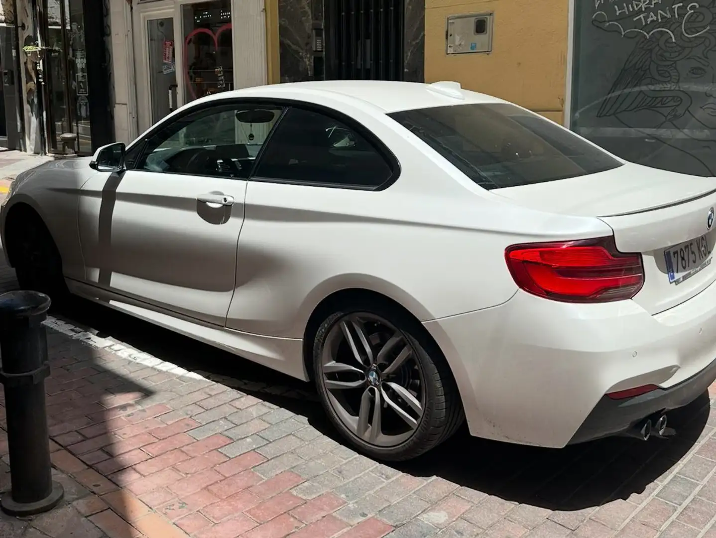 BMW 220 220dA Coupé Blanco - 2