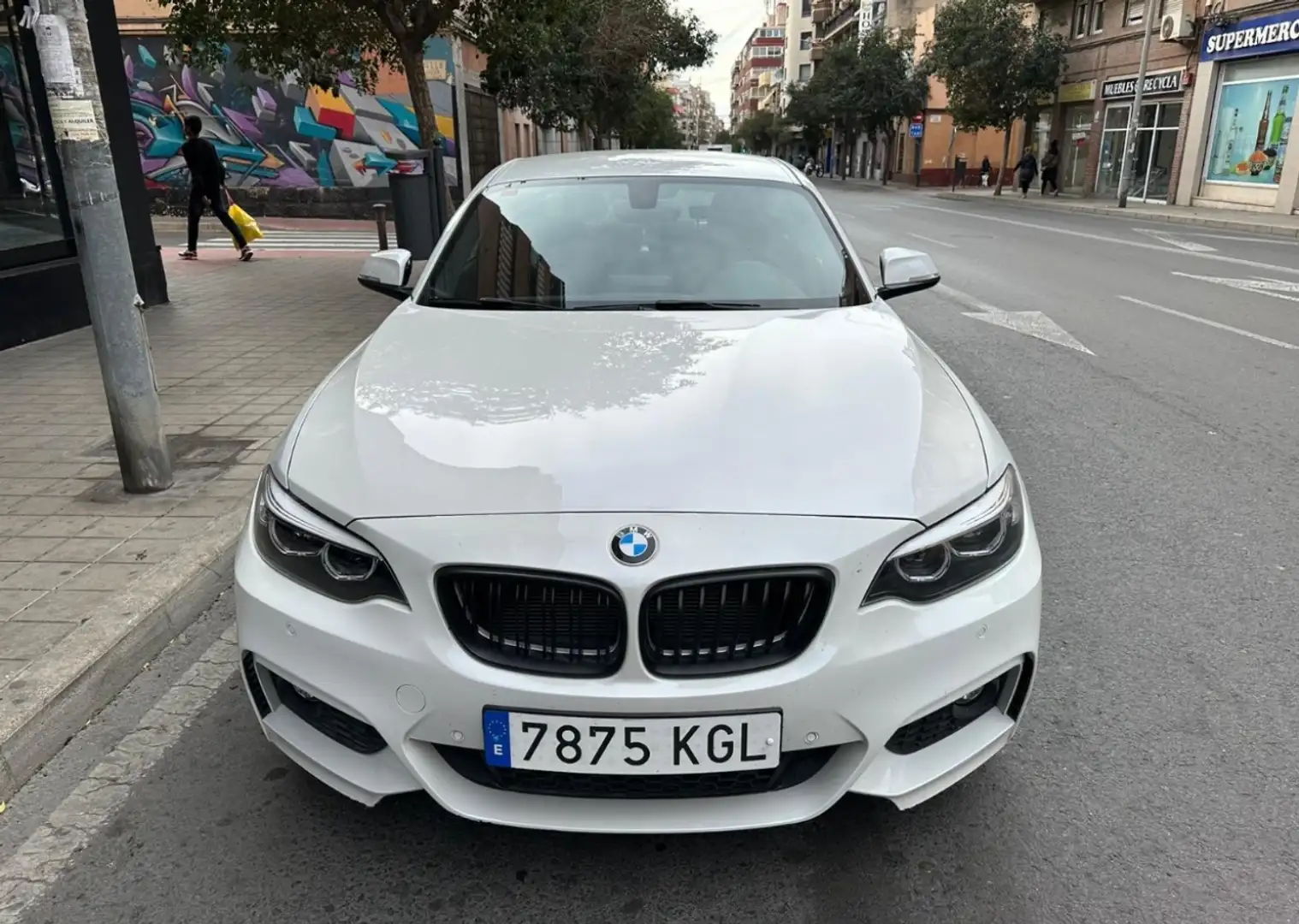 BMW 220 220dA Coupé Blanco - 1
