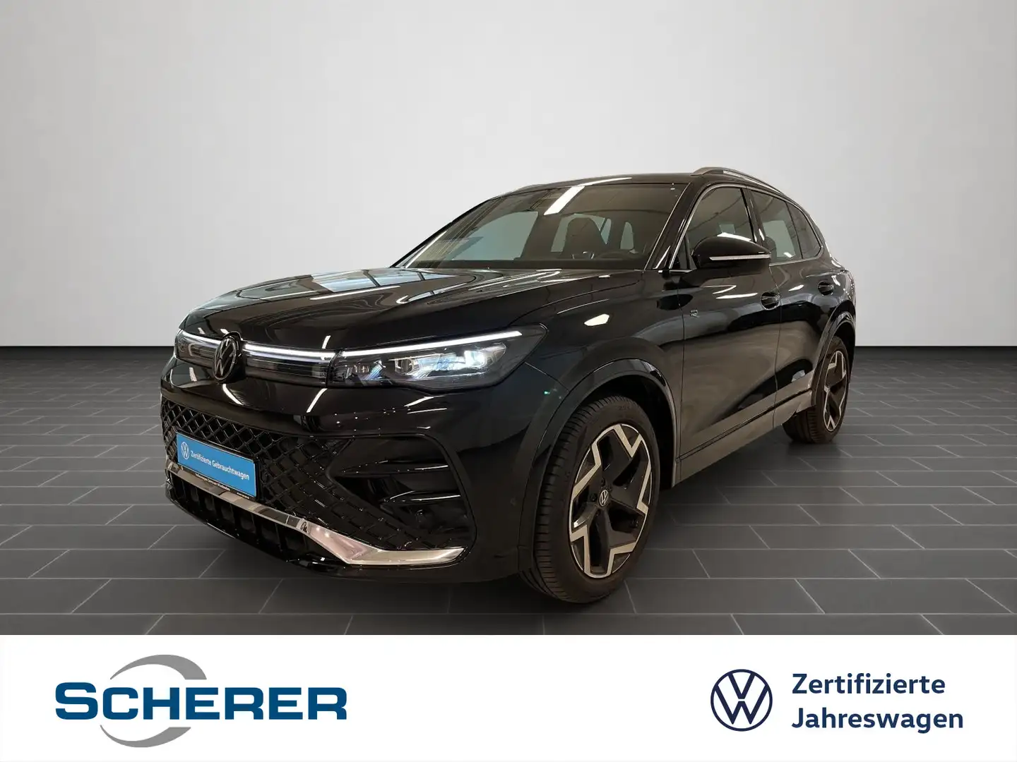 Volkswagen Tiguan 1.5 eTSI DSG R-Line, APP, Sitzh., AHK, Si Schwarz - 1