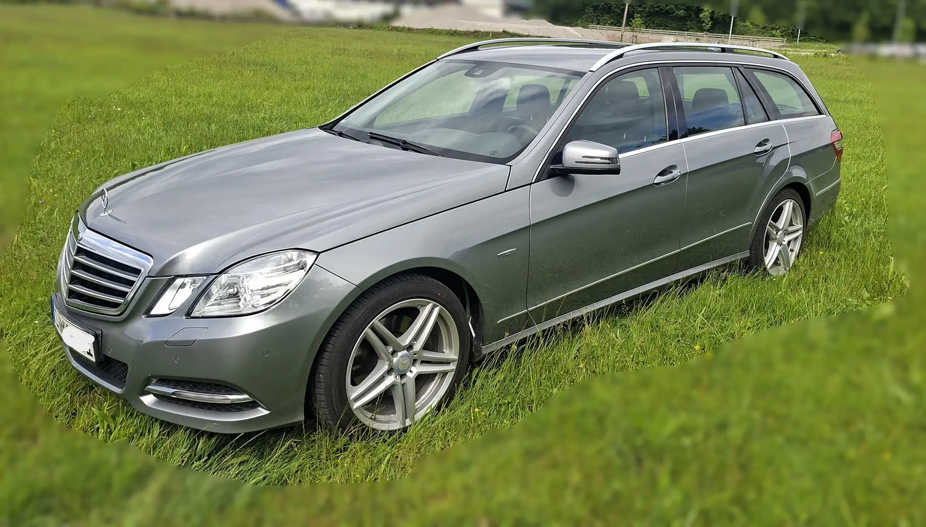 Mercedes-Benz E 250 E 250 T CDI 4Matic 7G-TRONIC Avantgarde Srebrny - 1