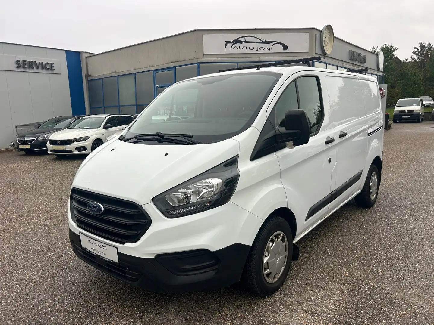 Ford Transit Custom Kasten 2,0 TDCi L1H1, 1 Besitz, Pickerl NEU 07/26 Weiß - 1
