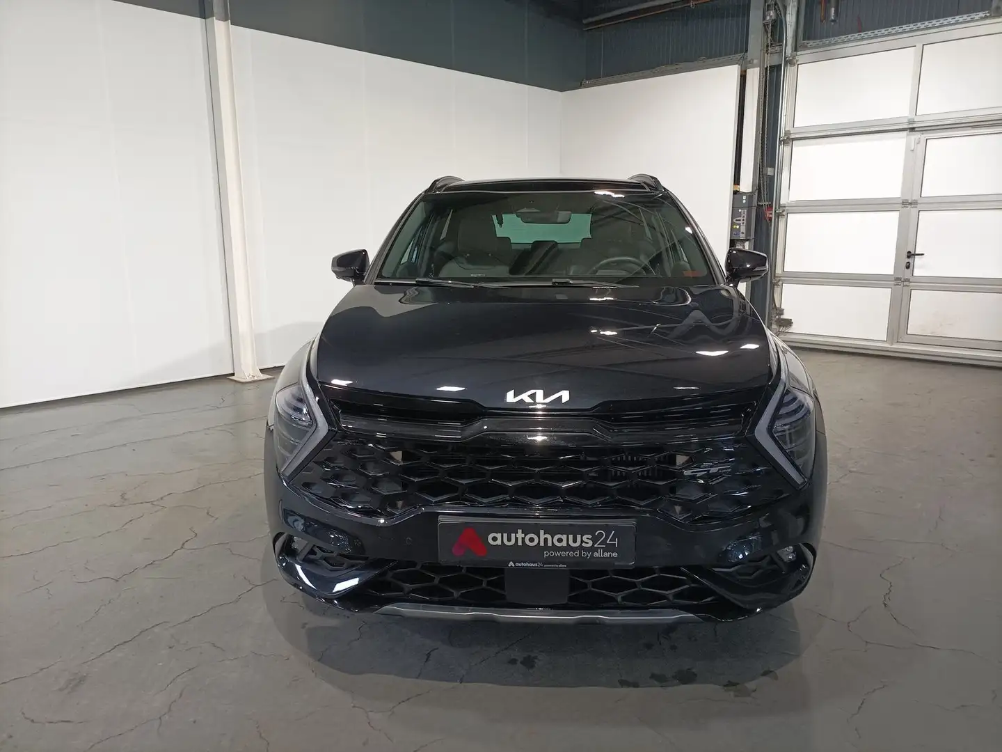 Kia Sportage 1.6 MHD GT-Line 4WD|LED|Leder|Panorama Fekete - 2