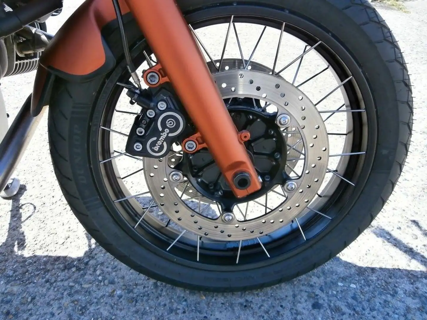 BMW R 1100 R scrambler Oranje - 2