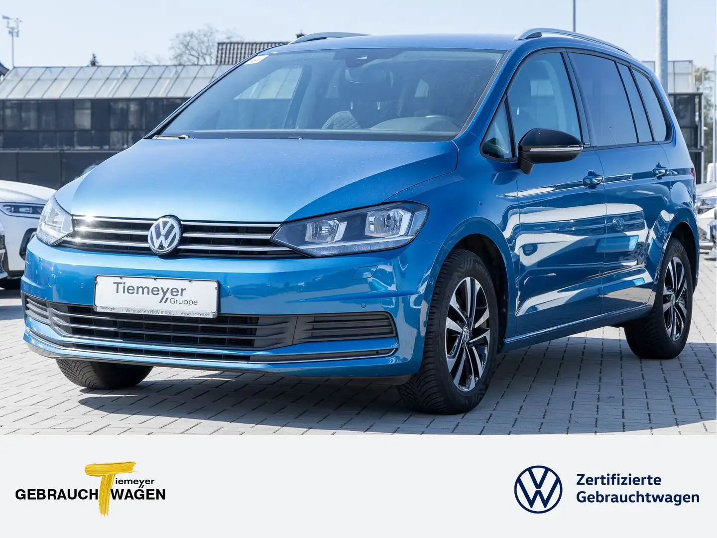 Volkswagen Touran 1.5 TSI IQ.DRIVE 7-SITZE NAVI APP-CONNECT Azul - 1