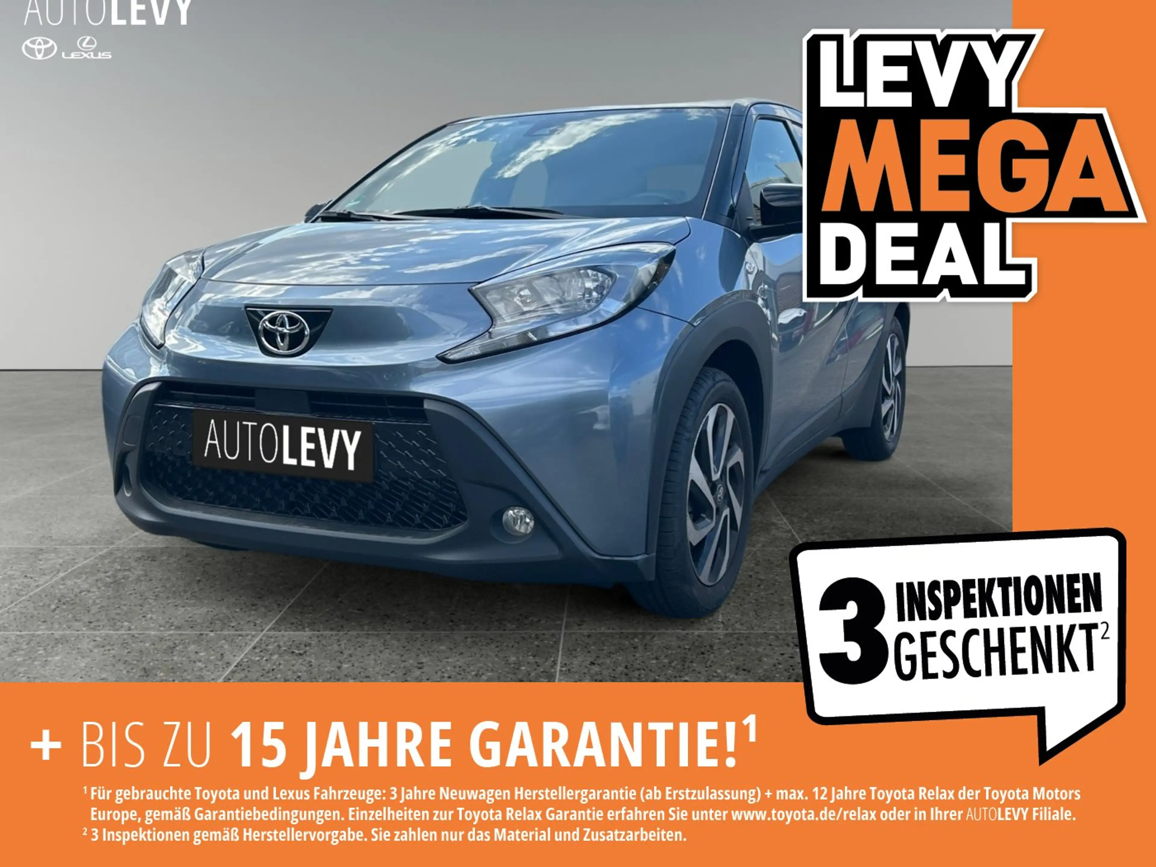 Toyota Aygo 1.0 Teamplayer AUT+Kamera+ACC+SHZ+PDC