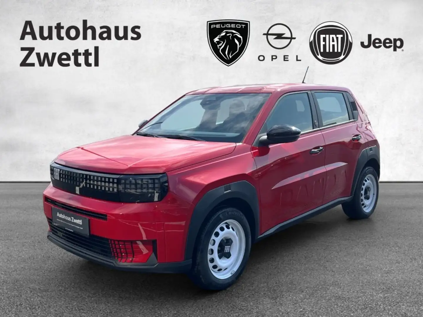 Fiat Grande Panda RED Elektro 113 44kWh Akku Czerwony - 1