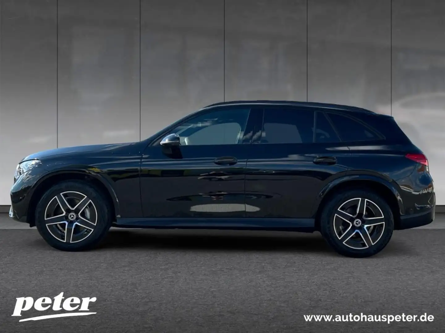 Mercedes-Benz GLC 220 d 4MATIC AMG, Hinterachslenkung, AHV Schwarz - 2