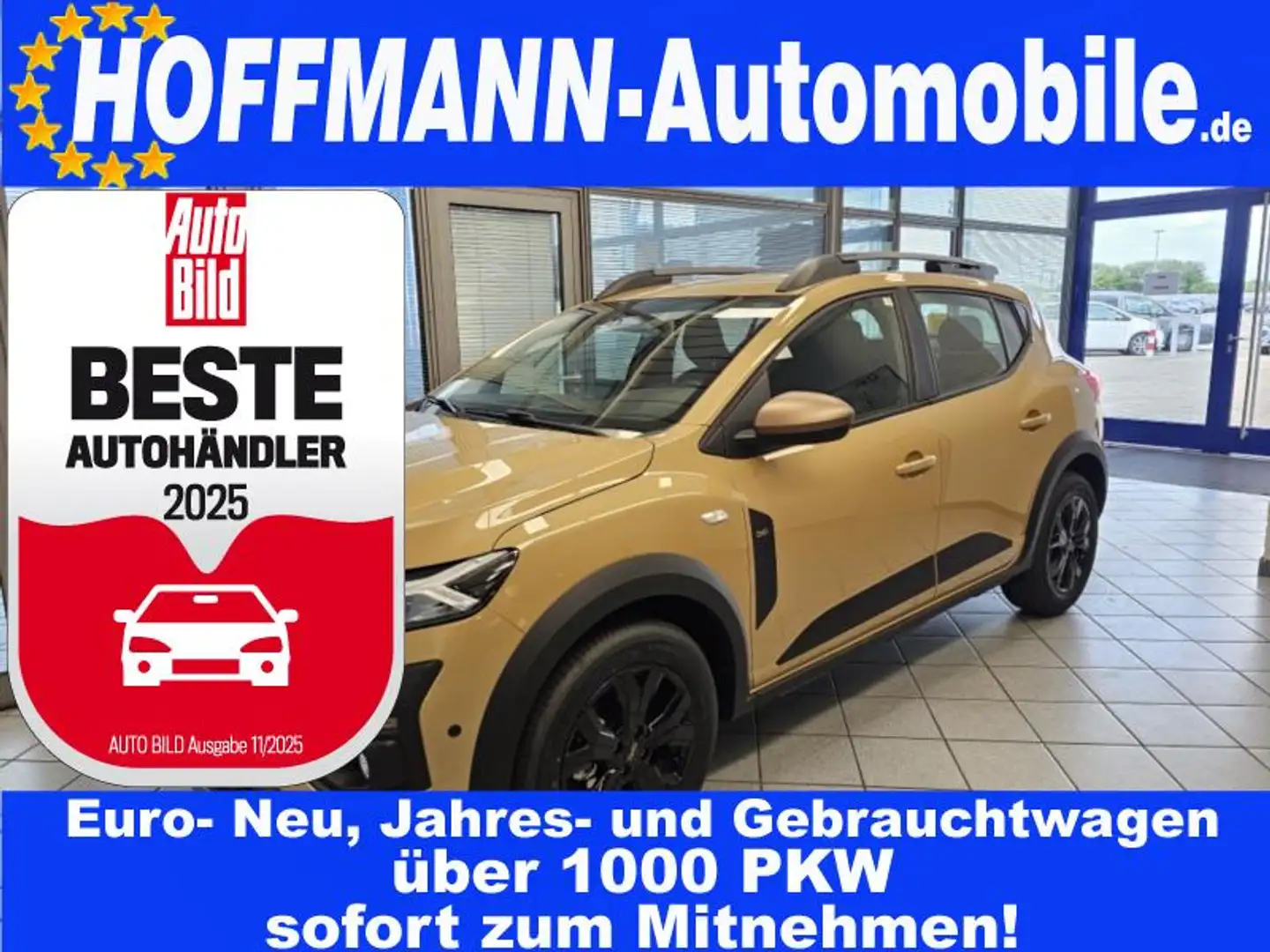 Dacia Sandero Stepway Extreme Climatronic,Kamera,Alu Бежевий - 1