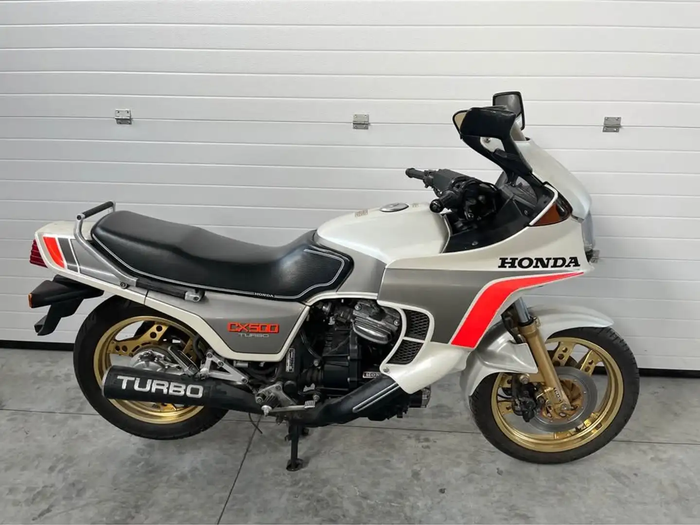 Honda CX 500 TURBO Bianco - 2