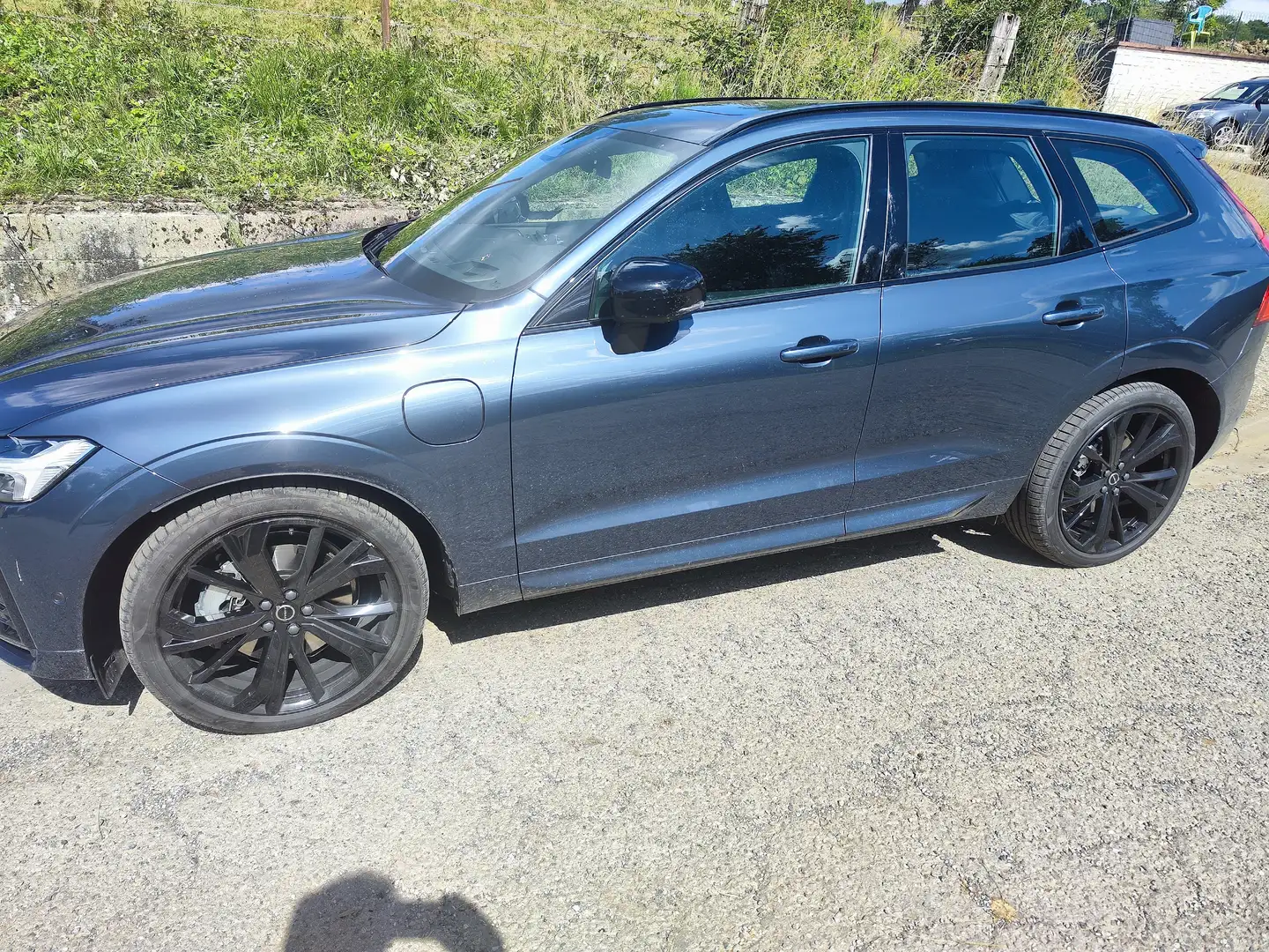 Volvo XC60 XC60 T6 AWD Plug-in Hybrid Plus Black Edition Bleu - 1