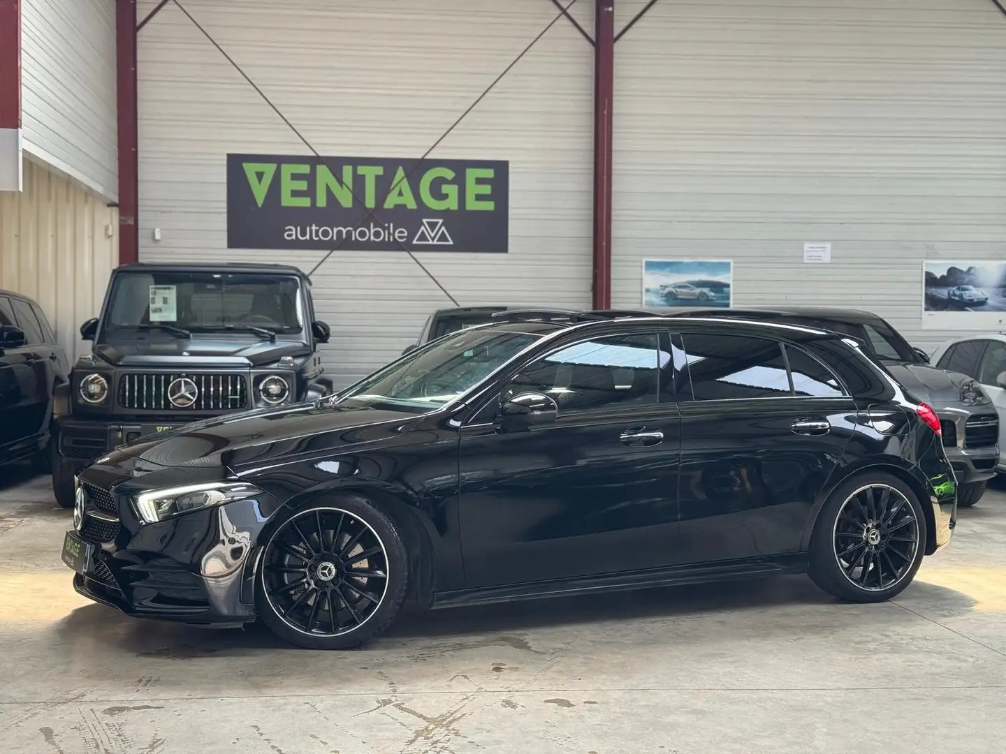Mercedes-Benz A 220 Classe A 220 d 8G-DCT AMG Line Negro - 1