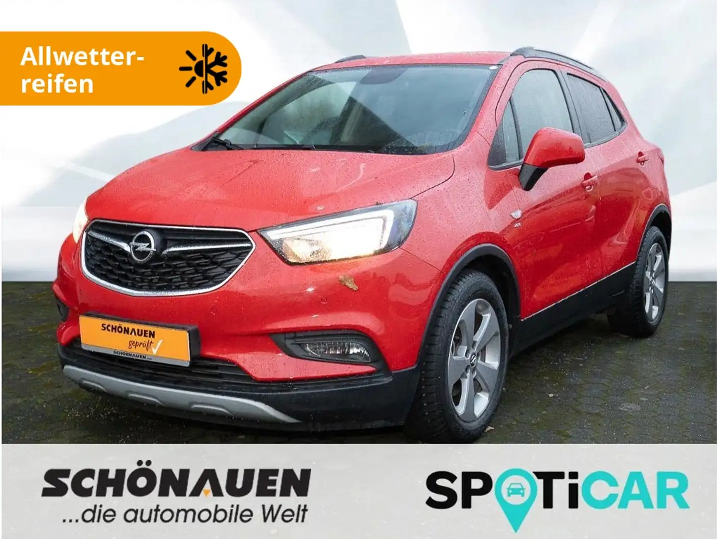 Opel Mokka X 1.4 Active +ALLW+PDC+KLI+LED+RFK+CARPLAY+ Rouge - 1