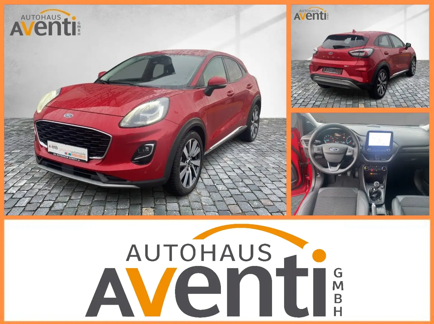 Ford Puma Titanium X NAVI*RüCam*SHZ*Tagfahlicht Rouge - 1