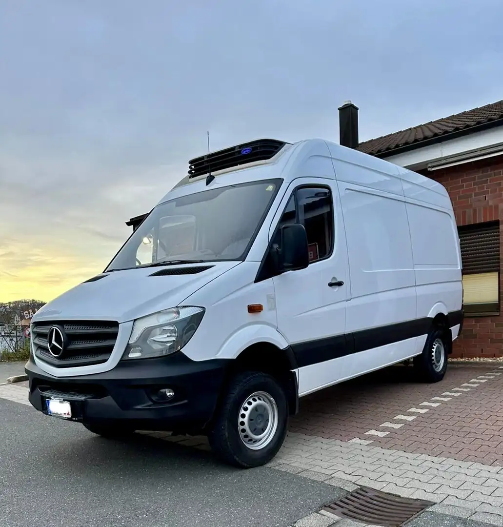 Mercedes-Benz Sprinter 316 4x4, Tiefkül Carrier Xarios -20c, L3 H2, Klim Blanc - 1