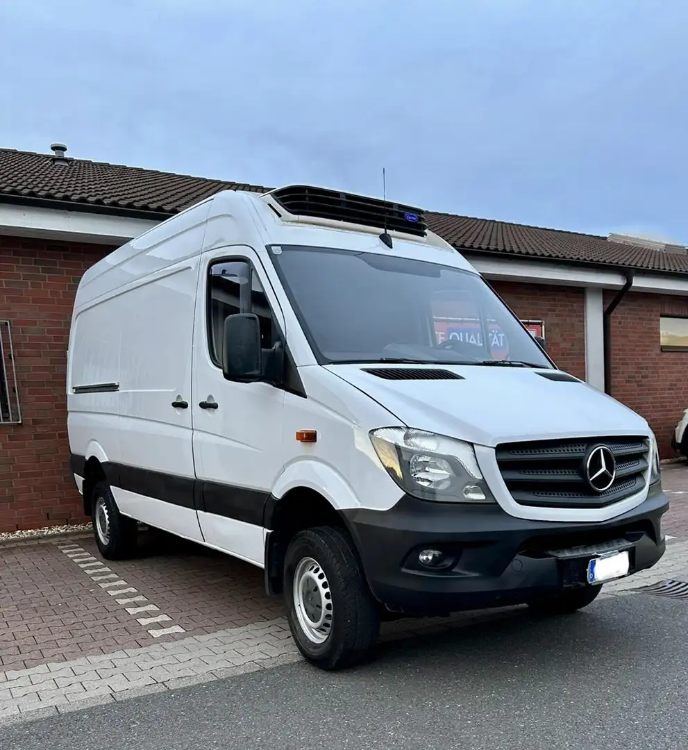 Mercedes-Benz Sprinter 316 4x4, Tiefkül Carrier Xarios -20c, L3 H2, Klim Blanc - 2