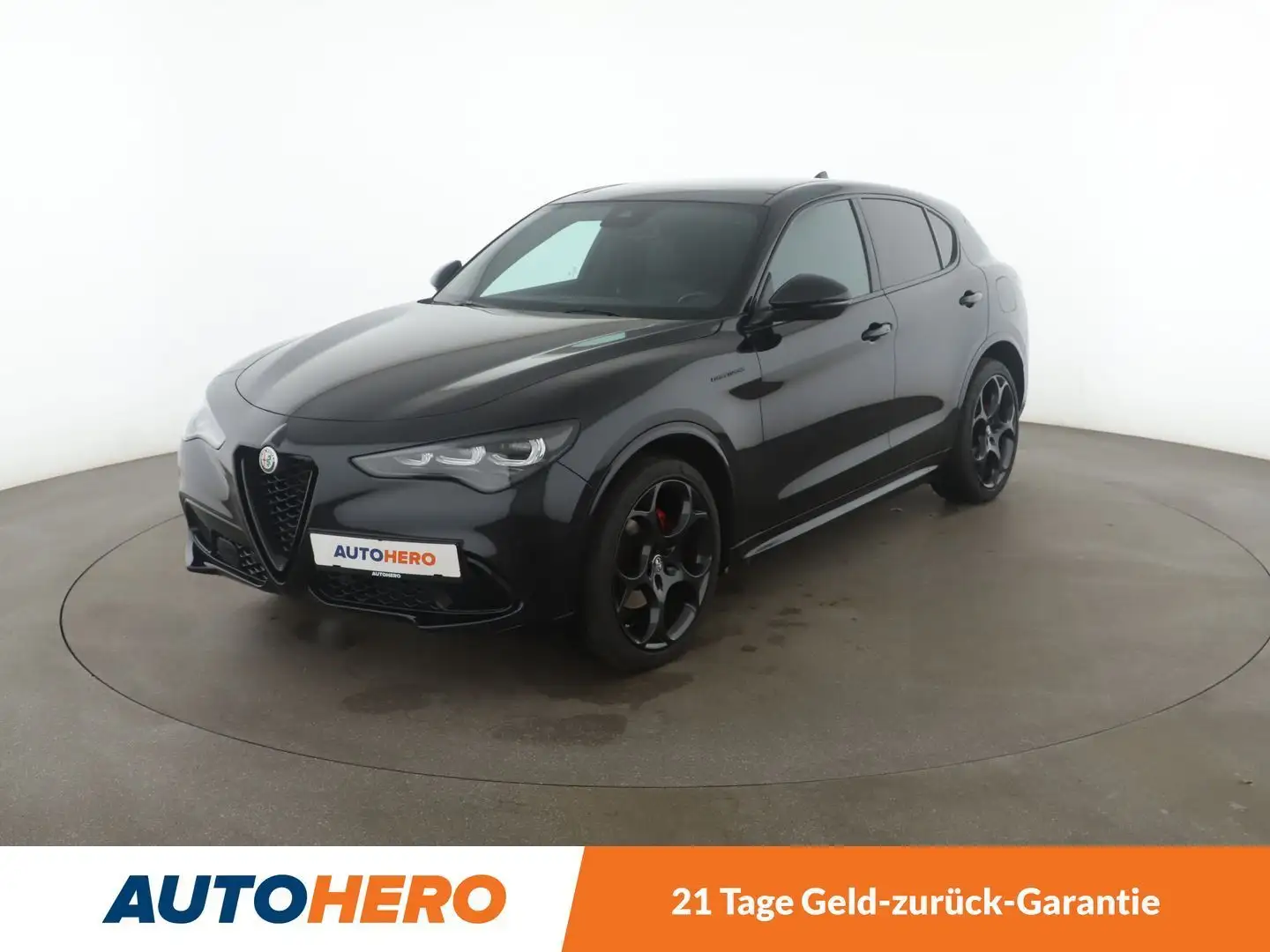 Alfa Romeo Stelvio 2.2 JTDM Competizione Q4 Aut.*NAV*LED*ACC*CAM*PDC Negro - 1