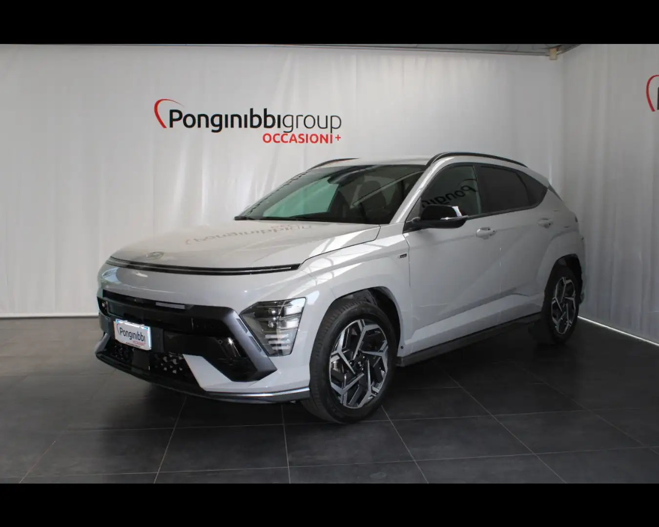 Hyundai KONA II 2023 1.0 t-gdi 48V N Line Tech Pack 2wd 120cv Grigio - 1