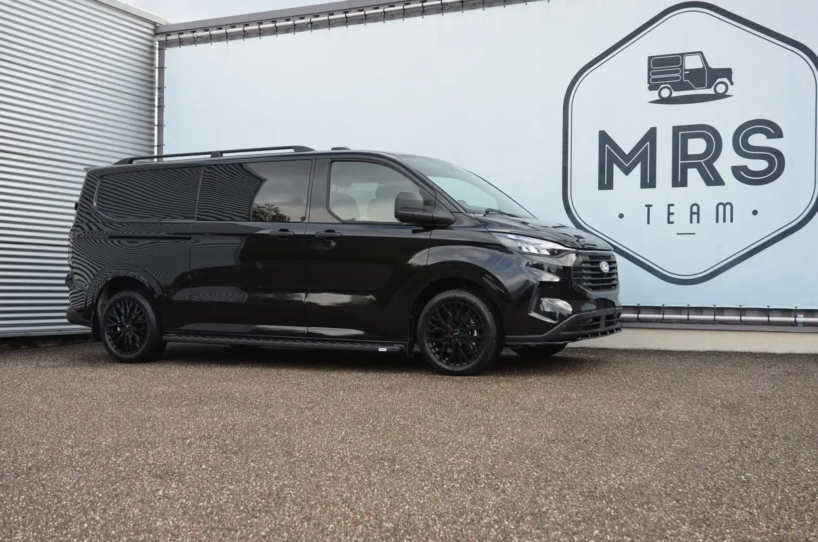 Ford Transit Custom - L2- Dubbelcabine- Camera- Nieuw- 36990+BTW Schwarz - 1