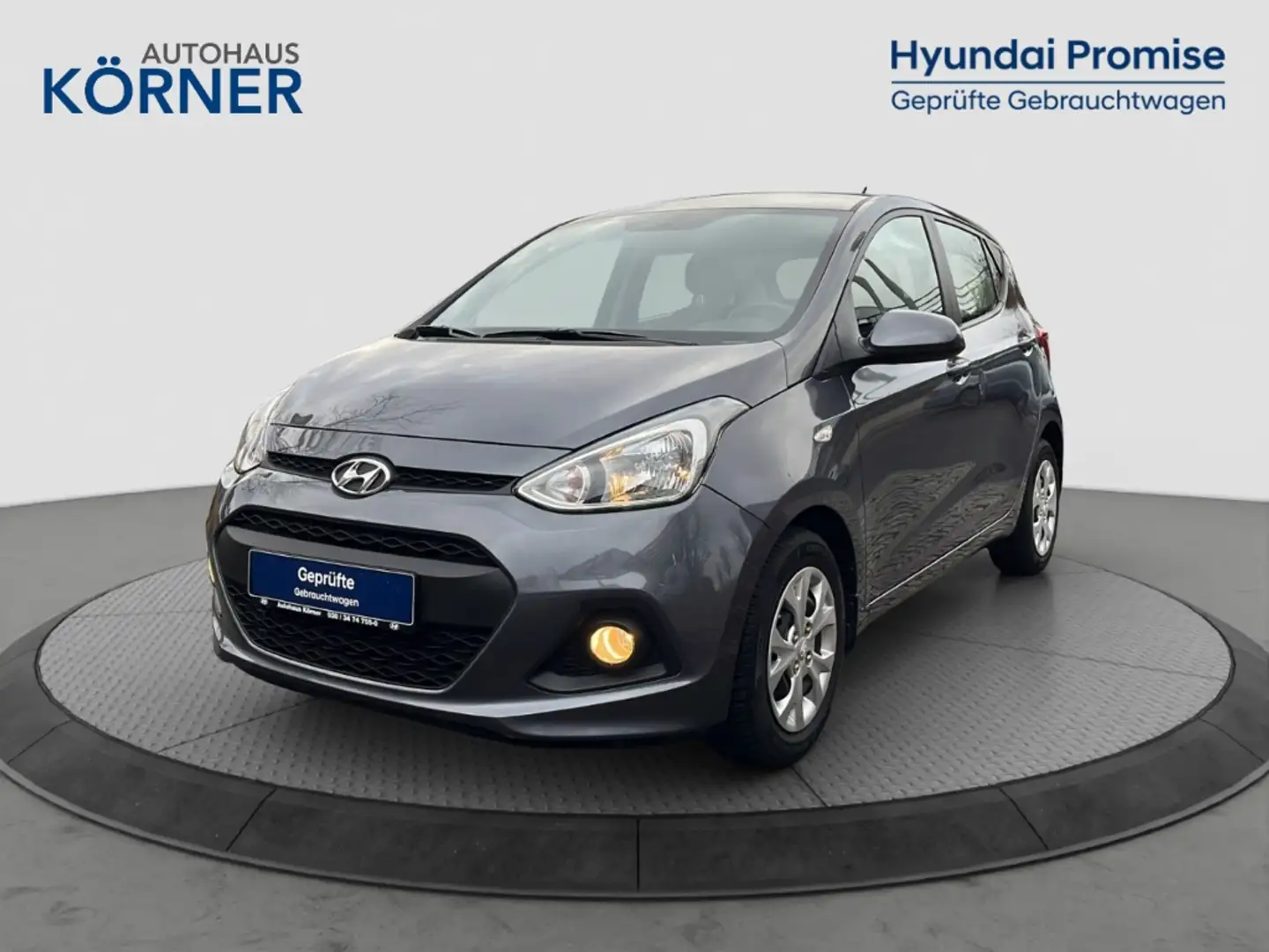 Hyundai i10 Trend 1.2 Automatik *KLIMA* Grijs - 2