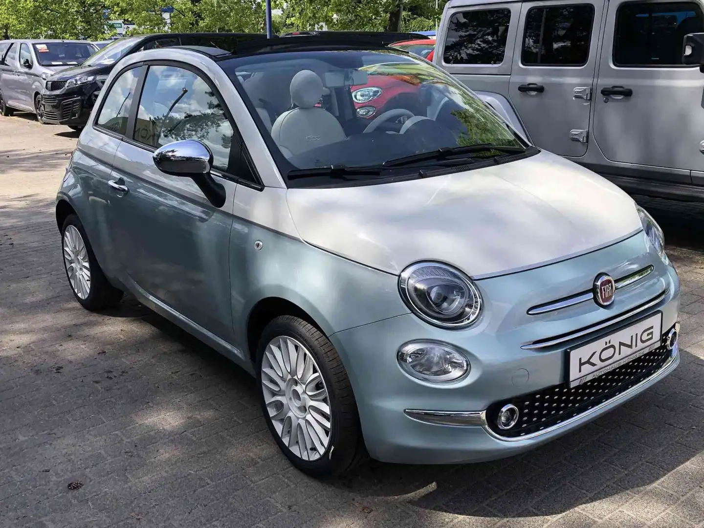 Fiat 500C Cabrio MY24 1.0 Collezione 1957  limitiertes Sonde Blanc - 2