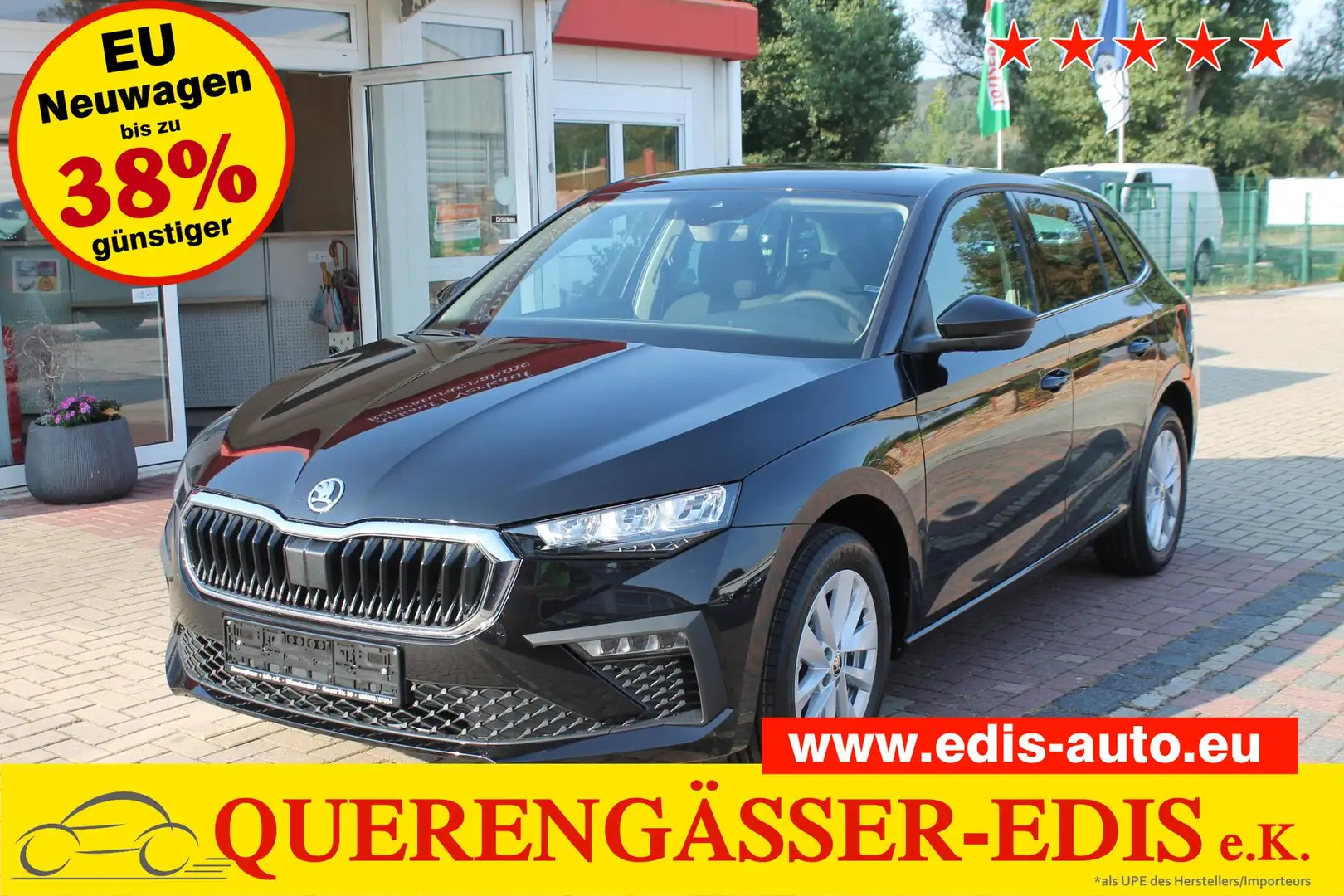 Skoda Scala 1.0TSI DSG "TopSelection"*LKH+SHZ*Klima*Alu*Tem... Noir - 1