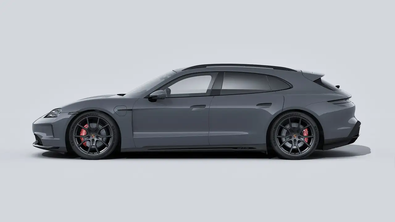 Porsche Taycan GTS Sport Turismo FACELIFT 21" RS Spyder 21" Head-Up HD-Matrix Innodrive Burmester Pano Soft-close, миниатюра 6