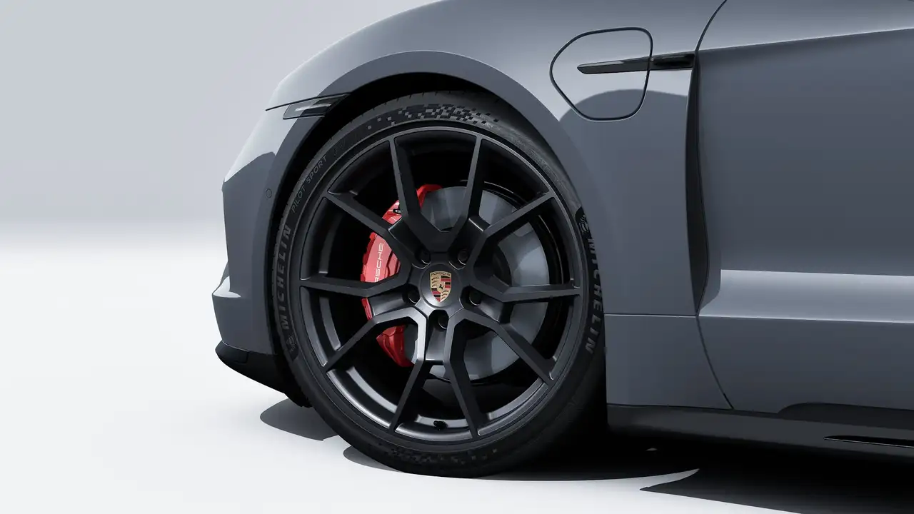 Porsche Taycan GTS Sport Turismo FACELIFT 21" RS Spyder 21" Head-Up HD-Matrix Innodrive Burmester Pano Soft-close, миниатюра 5