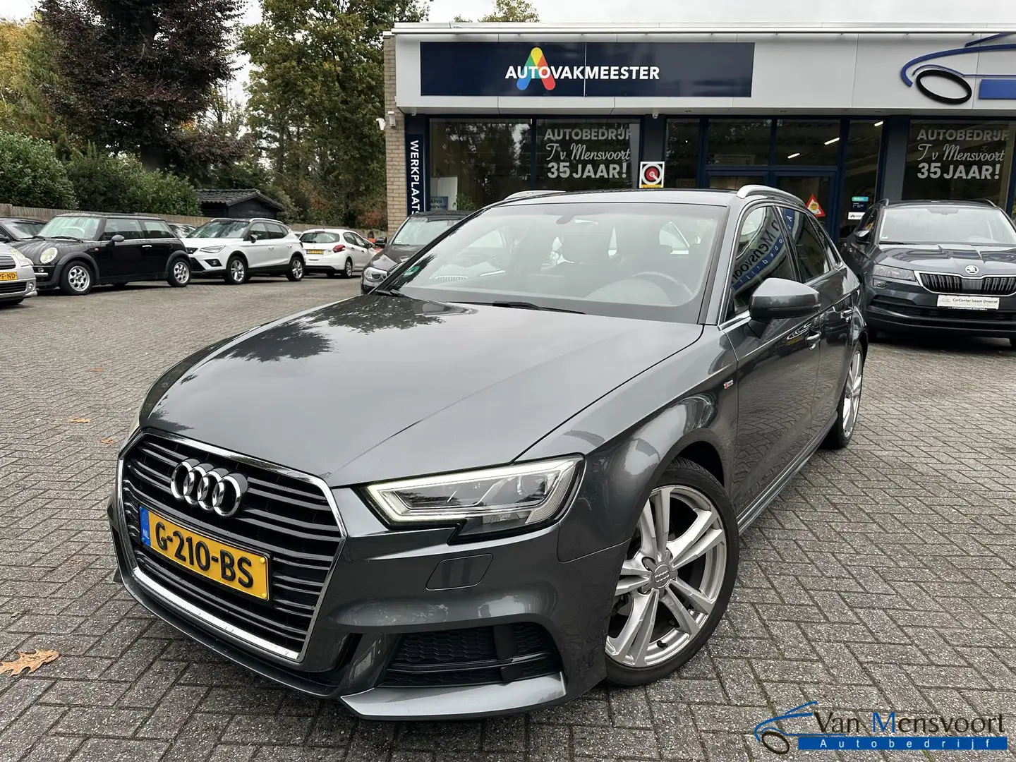 Audi A3 Sportback 30 TFSI S-Tronic 3xS-Line Sport S Line E Gris - 1