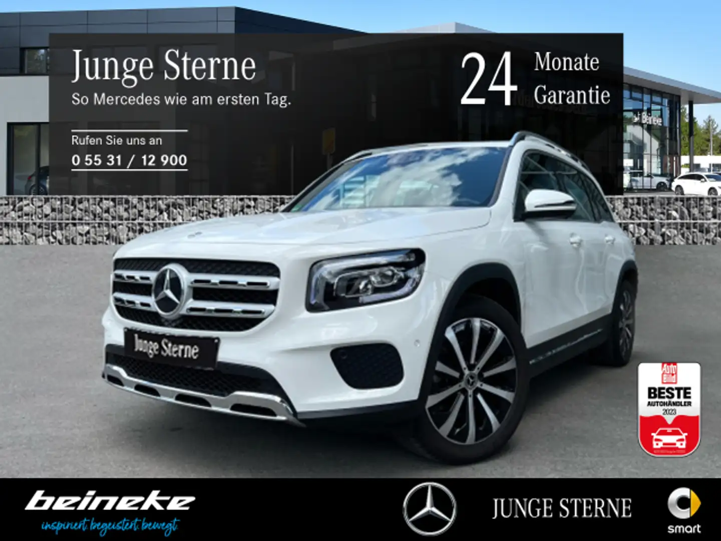 Mercedes-Benz GLB 200 GLB 200 Progressive LED Kamera MBUX High-End SH Weiß - 2