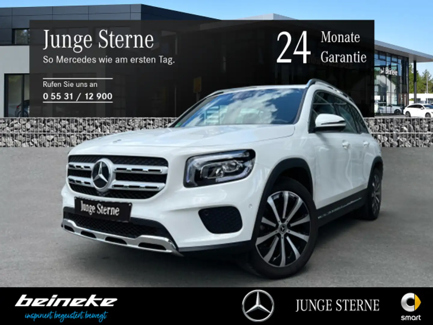 Mercedes-Benz GLB 200 GLB 200 Progressive LED Kamera MBUX High-End SH Weiß - 1