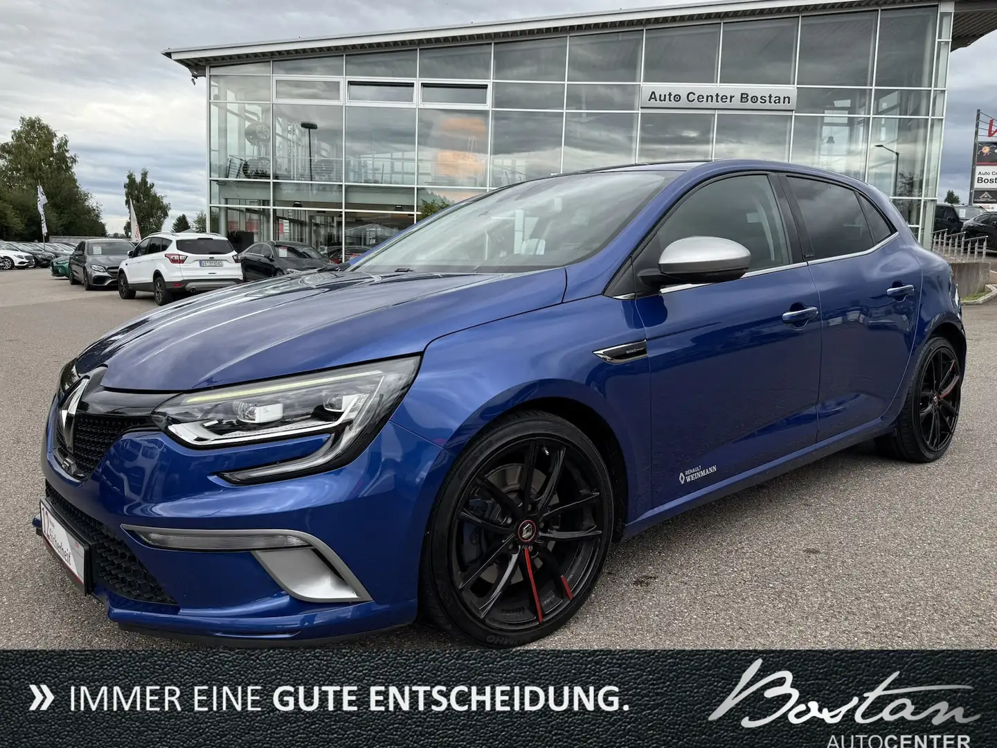 Renault Megane IV GT/HEAD UP/NAVIGATION/SCHECKHEFT/LED Blau - 1