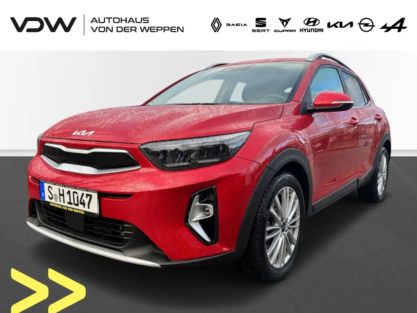 Kia Stonic Spirit Klima Rückfahrkamera Sitzheizung Červená - 1