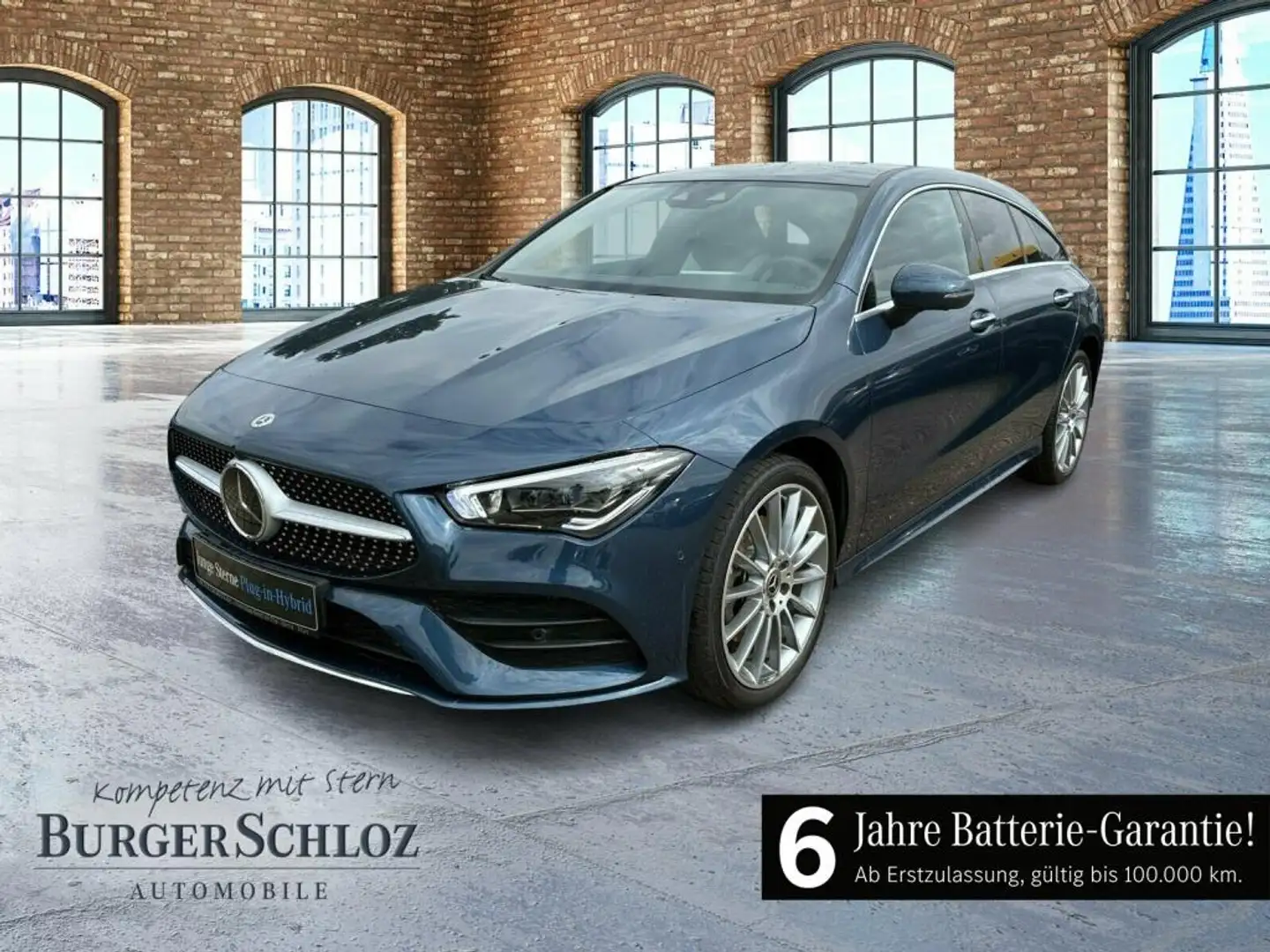 Mercedes-Benz CLA 250 e SB AMG Pano S-Sitz ACC KeyLess PDC Albastru - 1
