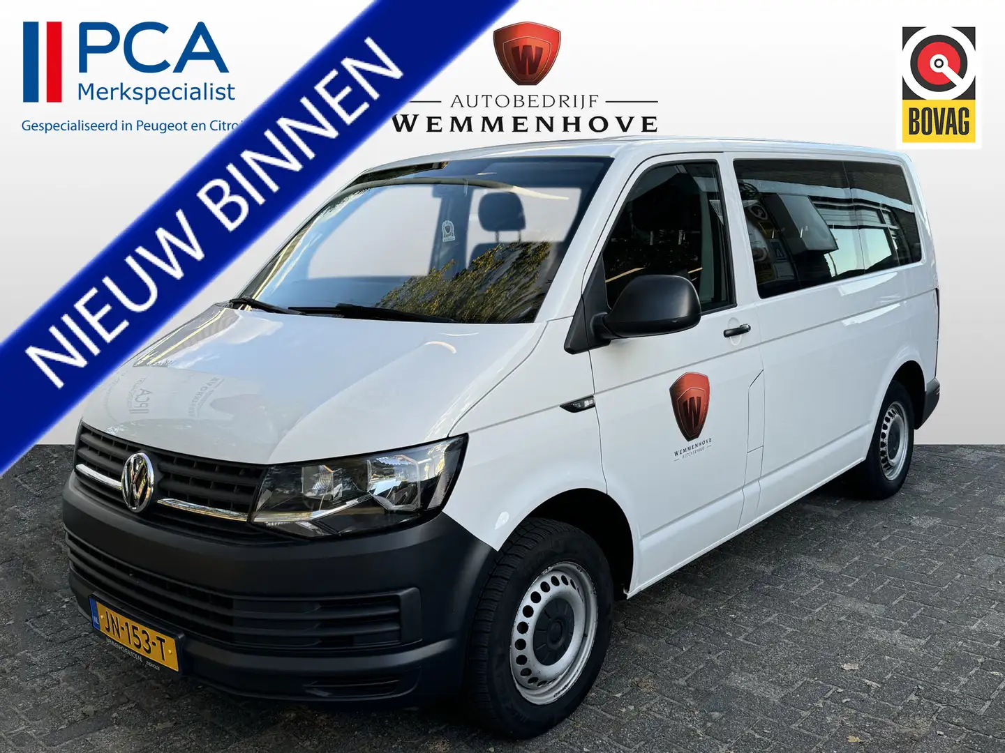 Volkswagen 2.0 TDI L1H1 9-Persoons/Airco/Nieuw model/Cruise c Білий - 1
