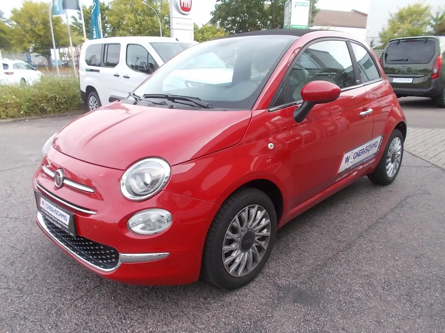 Fiat 500C Dolcevita 1.0 Hybrid + Cabrio Rot - 1