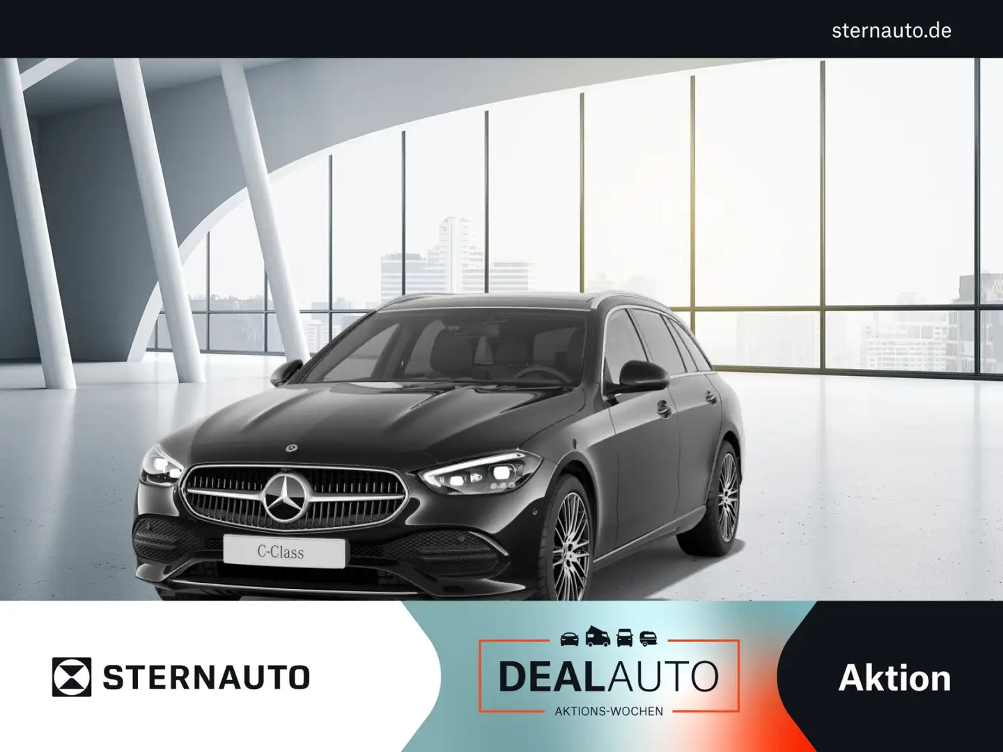 Mercedes-Benz C 200 C 200 T-Modell Avantgarde/Navi/Pano.-Dach/Autom. Schwarz - 1