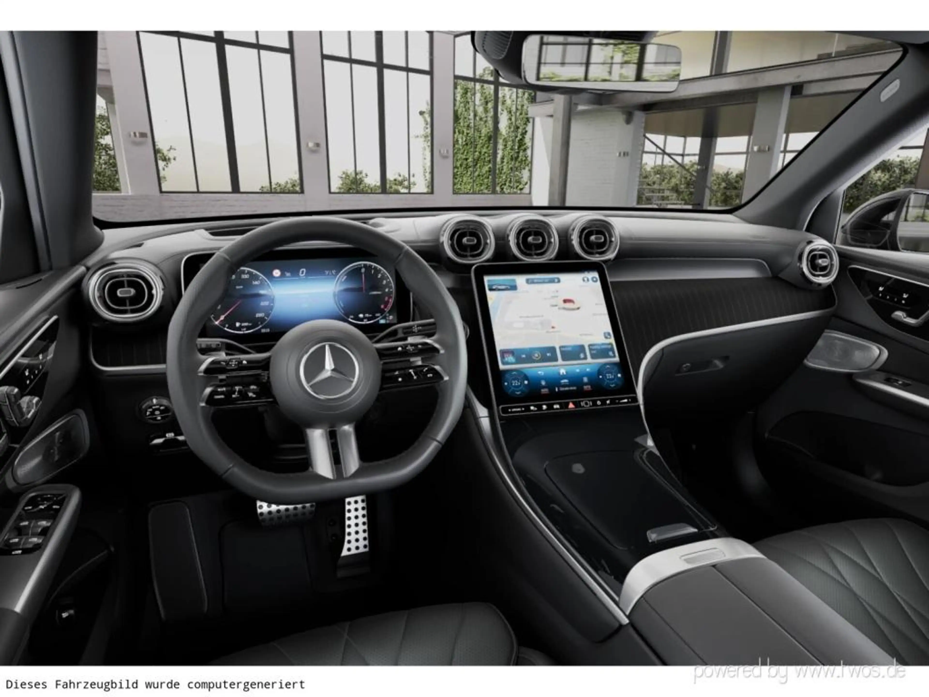 Mercedes-Benz GLC 300 de 4-M AMG PANO/DIGI/HUD/AHK/360/BURM — photo 7