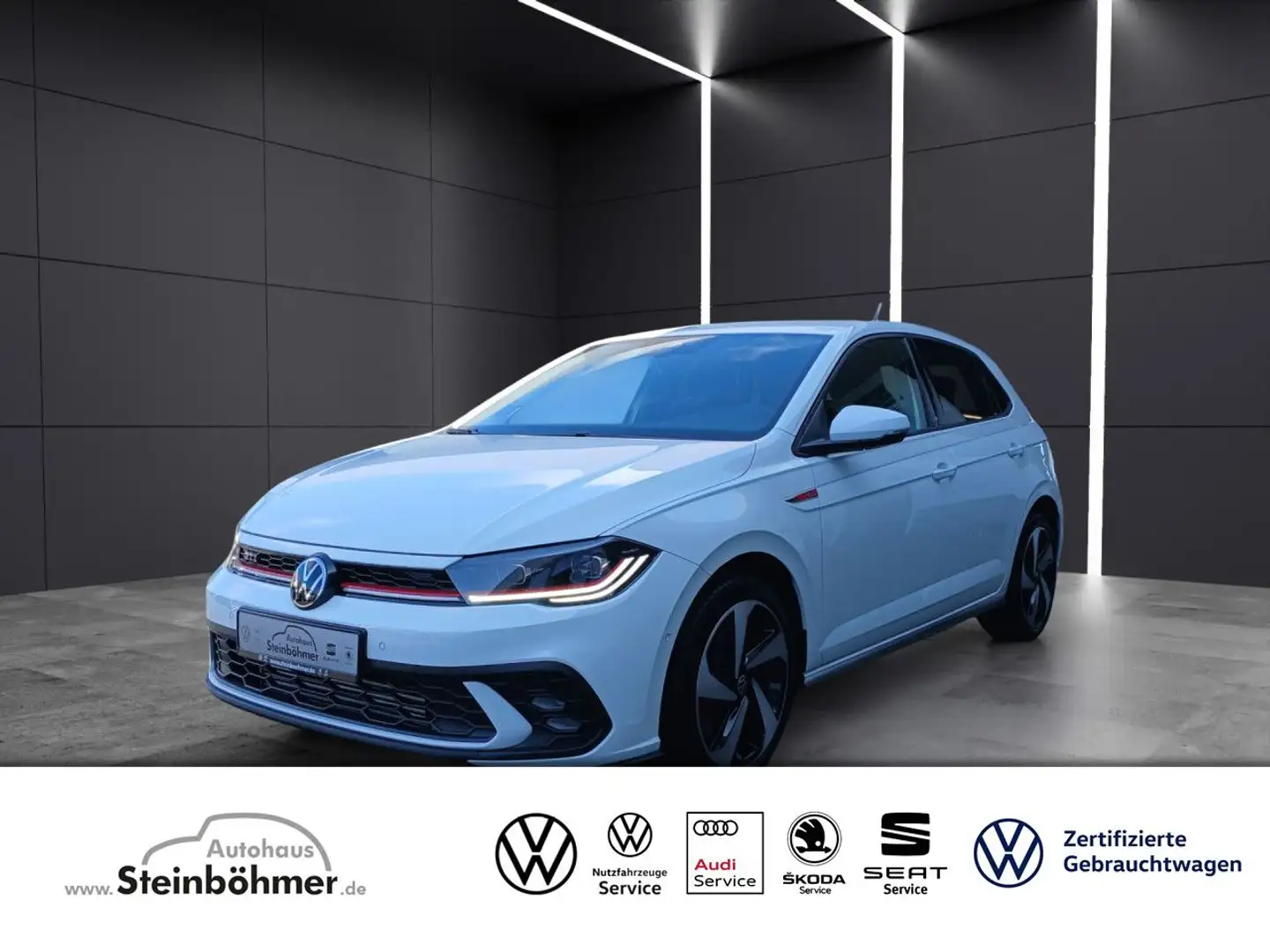 Volkswagen Polo GTI 2.0TSI DSG IQ.Light AppCon IQ.Drive SHZ Wit - 1