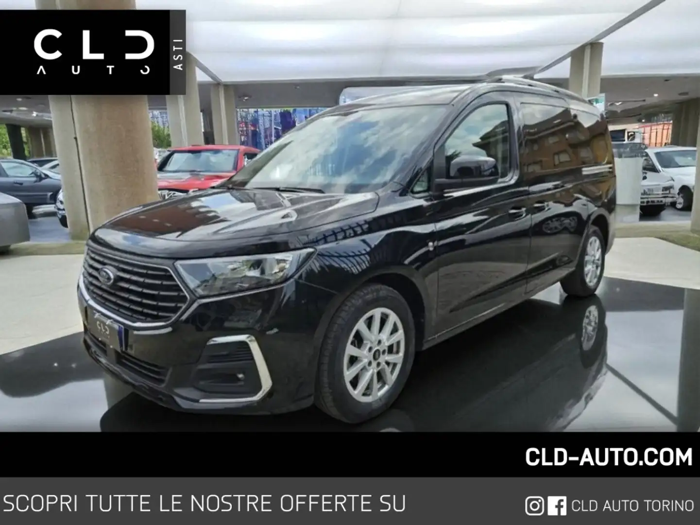 Ford Tourneo Connect Grand Tourneo Connect 2.0 EcoBlue 122 CV 7POSTI Schwarz - 1