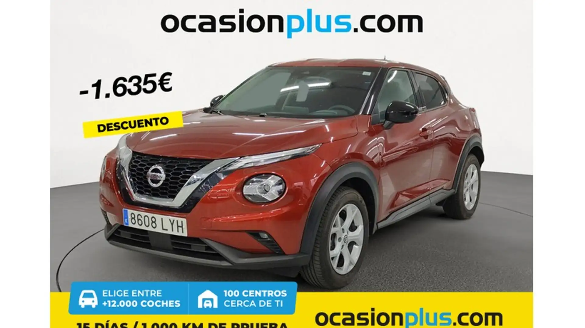 Nissan Juke 1.0 DIG-T Acenta 4x2 114 Rouge - 1