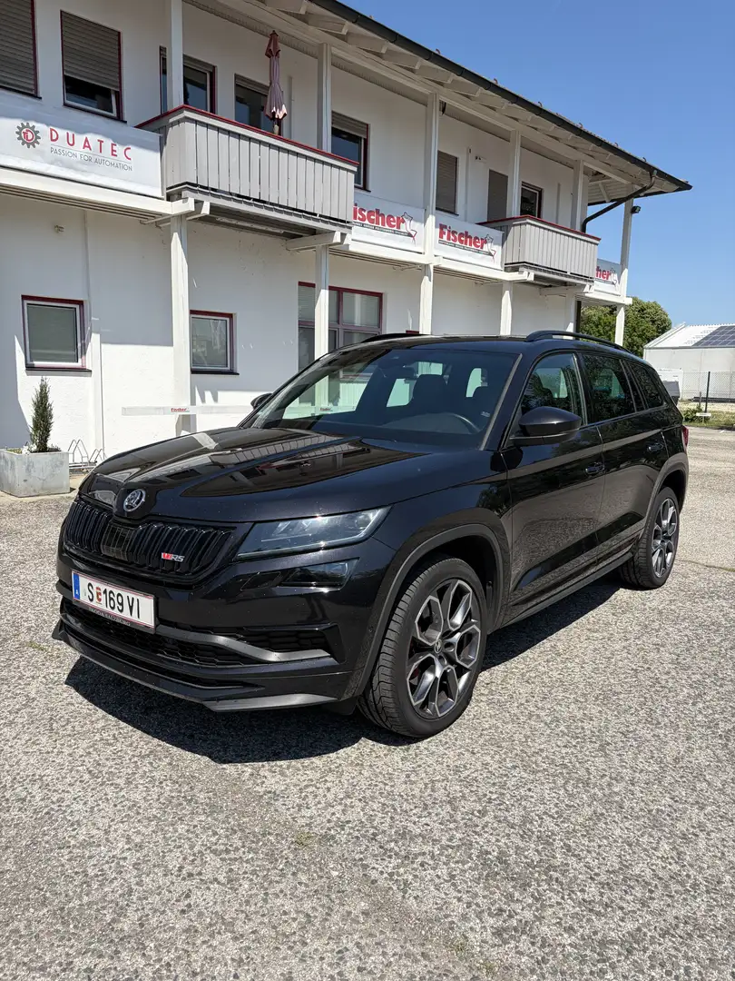 Skoda Kodiaq 2,0 TDI SCR 4x4 RS 7 Sitze DSG Schwarz - 1