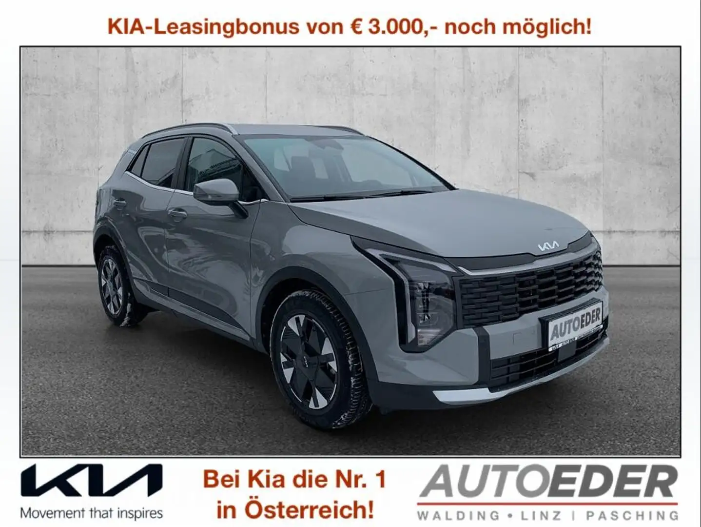 Kia Sportage 1,6 TGDI Silber Grau - 1