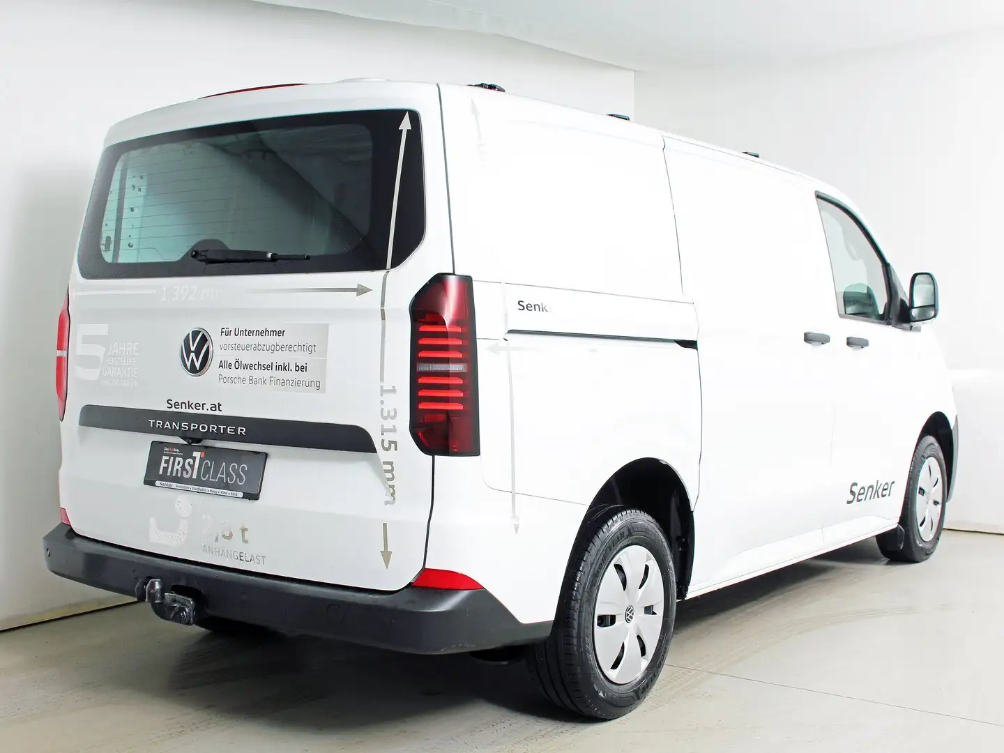 Volkswagen T7 Transporter VW Transporter T7 Kastenwagen TDI Weiß - 2