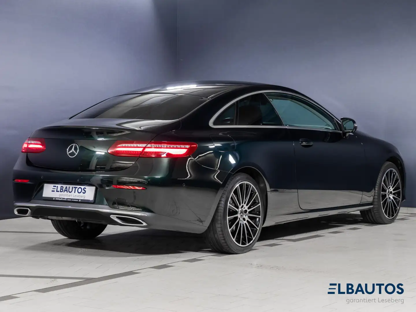 Mercedes-Benz E 220 E 220 d Coupé Avantgarde LED/Standheizung/Kamera Grün - 2