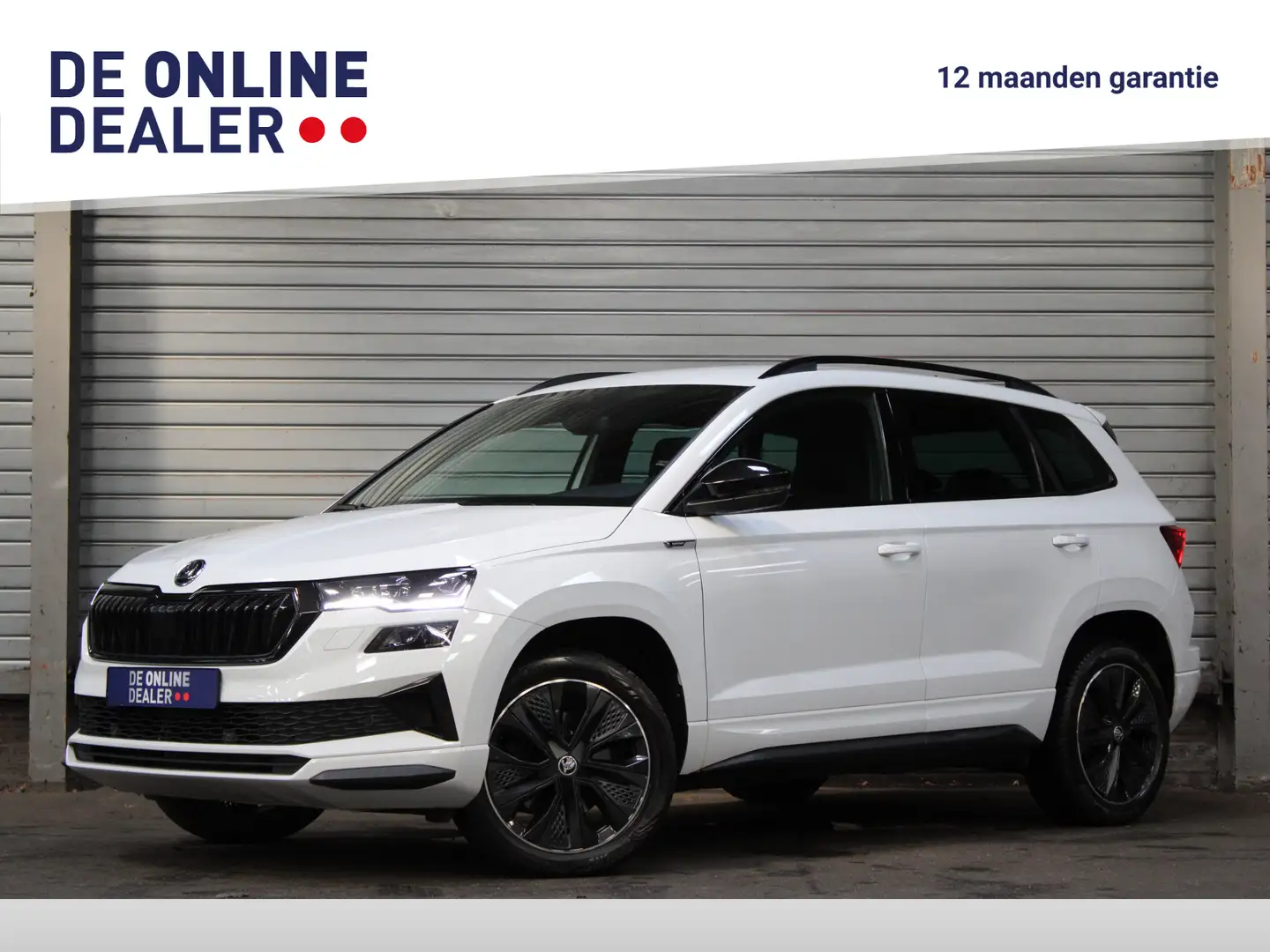 Skoda Karoq 1.5 TSI 150PK AUT Sportline |LED|Carplay|Stoel&Stu Wit - 1
