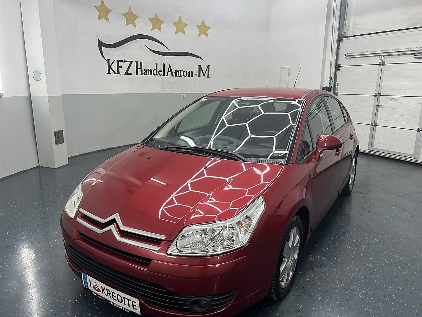 Citroen C4 1.6 HDi Ambiance * SOFORT FINANZIERUNG & EINTAU... Rot - 1