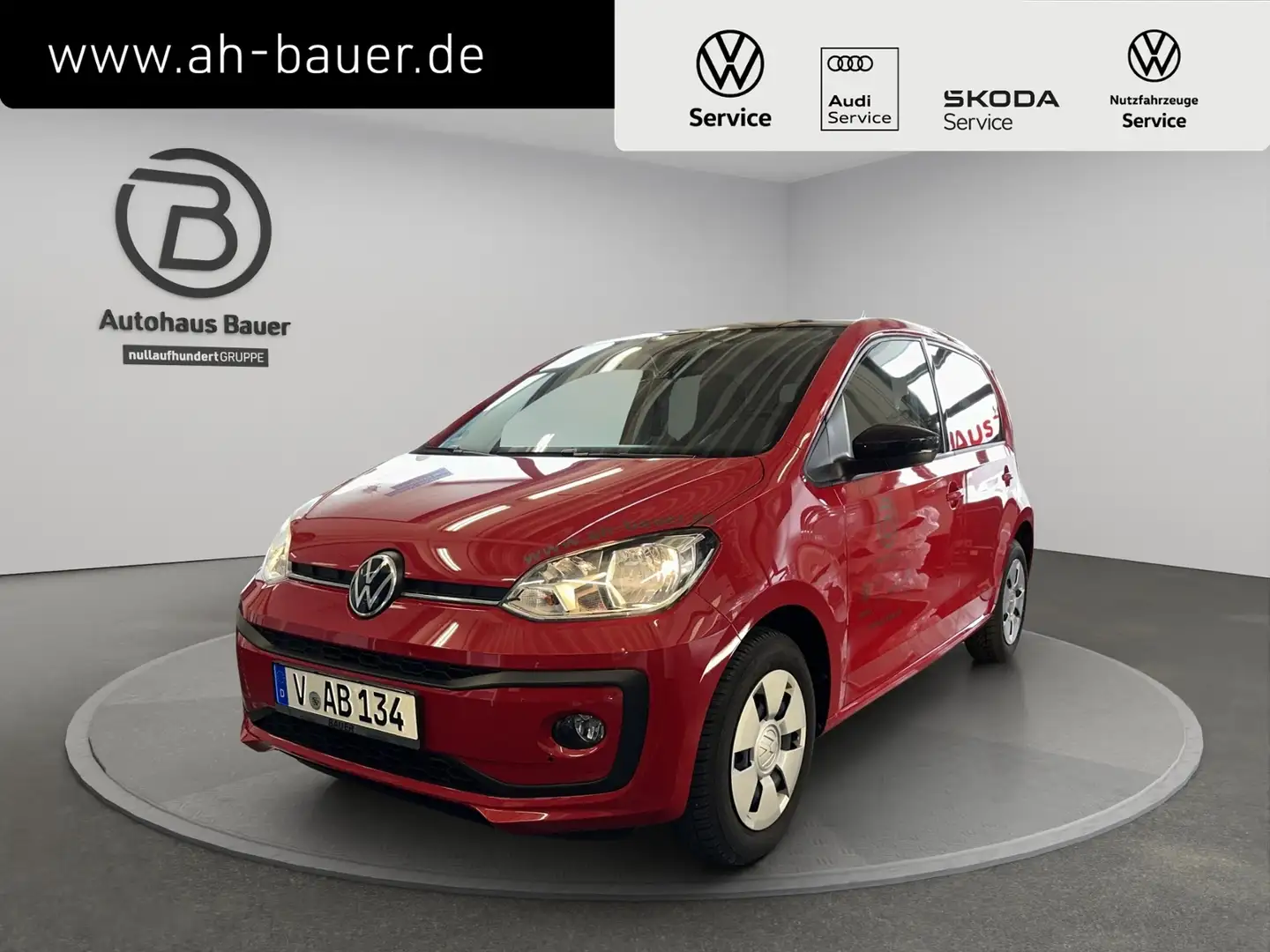 Volkswagen up! 1.0 Black Style PDC+SHZ+RearView+Maps Rot - 1