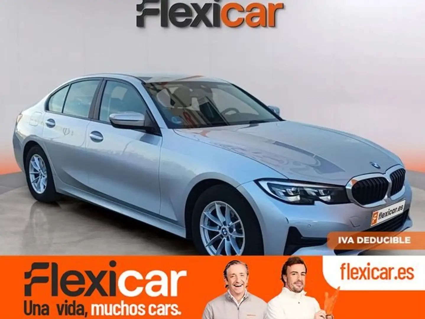 BMW 318 318d Auto. Gris - 1