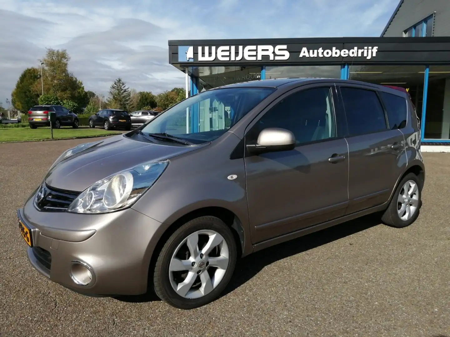 Nissan Note 1.4 Connect Edition Clima, Cruise, Navigatie, Keyl Beige - 1