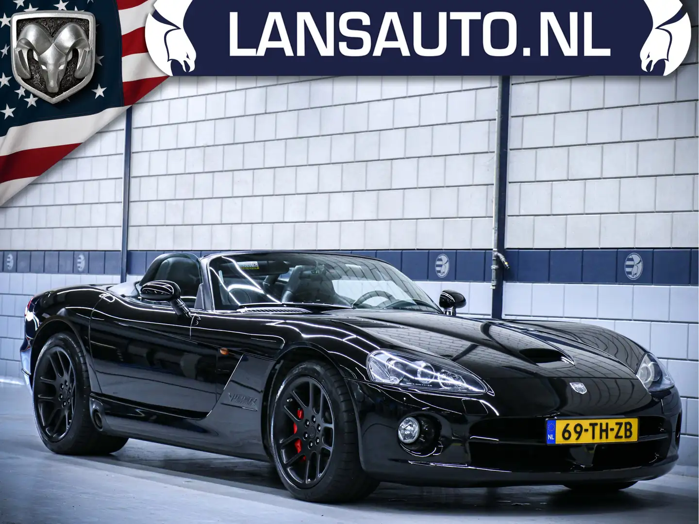 Dodge Viper SRT-10 V10 2006 | Origineel Nederlands en 1e eigen Fekete - 1